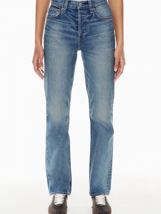 Denim Forum Denim - Denim Forum The Arlo High Rise Straight-Leg Women’s Jeans